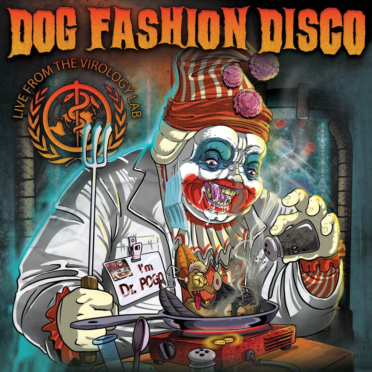 Live from the Virology Lab — release artwork